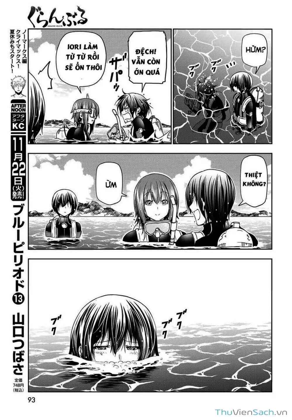 Truyện Tranh Cô Gái Thích Lặn - Grand Blue trang 3