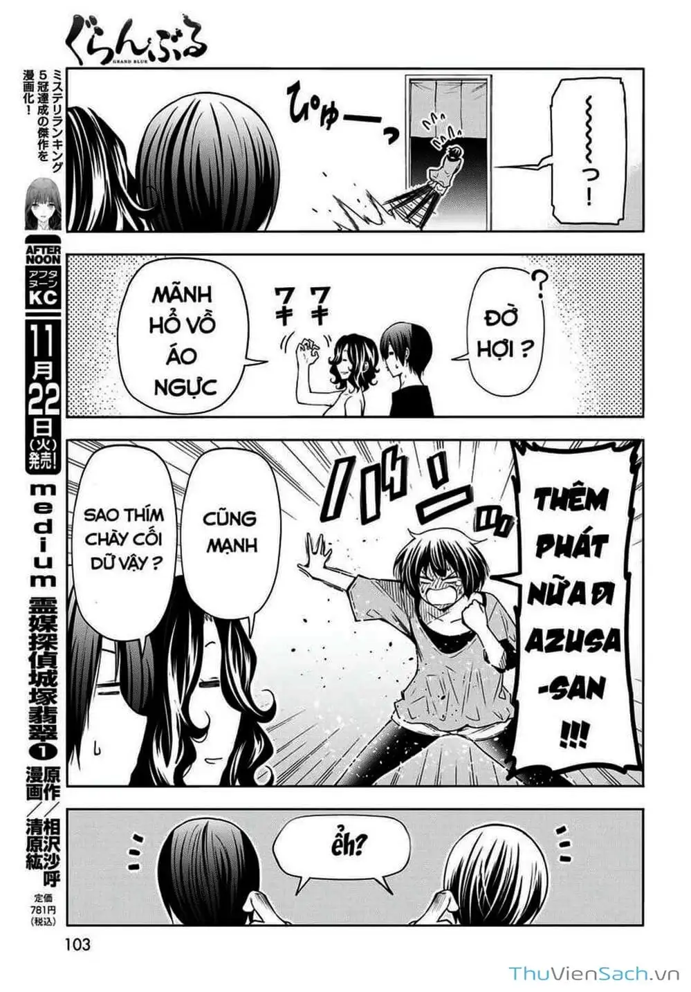 Truyện Tranh Cô Gái Thích Lặn - Grand Blue trang 3