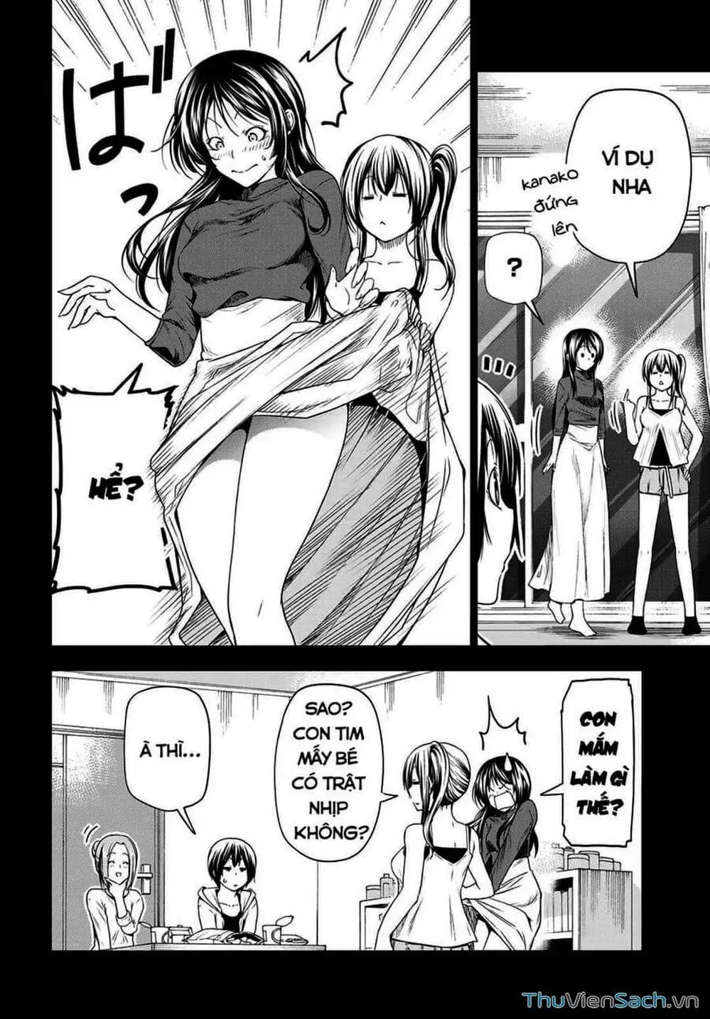 Truyện Tranh Cô Gái Thích Lặn - Grand Blue trang 3