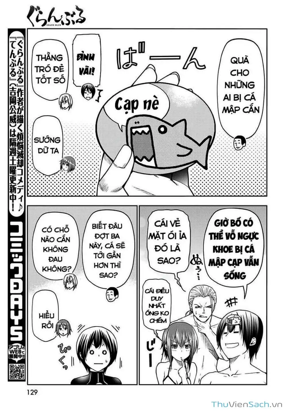 Truyện Tranh Cô Gái Thích Lặn - Grand Blue trang 3