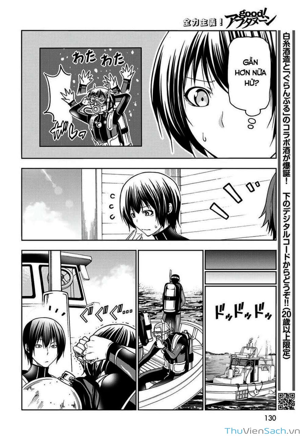 Truyện Tranh Cô Gái Thích Lặn - Grand Blue trang 3