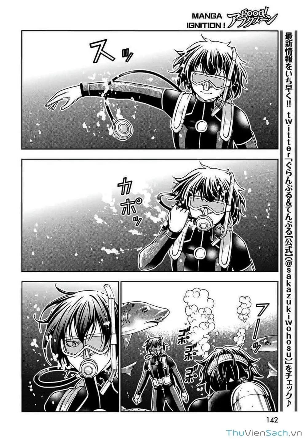 Truyện Tranh Cô Gái Thích Lặn - Grand Blue trang 3