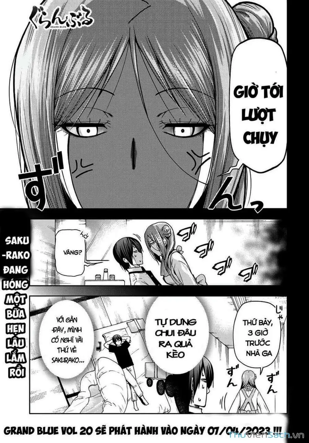 Truyện Tranh Cô Gái Thích Lặn - Grand Blue trang 3