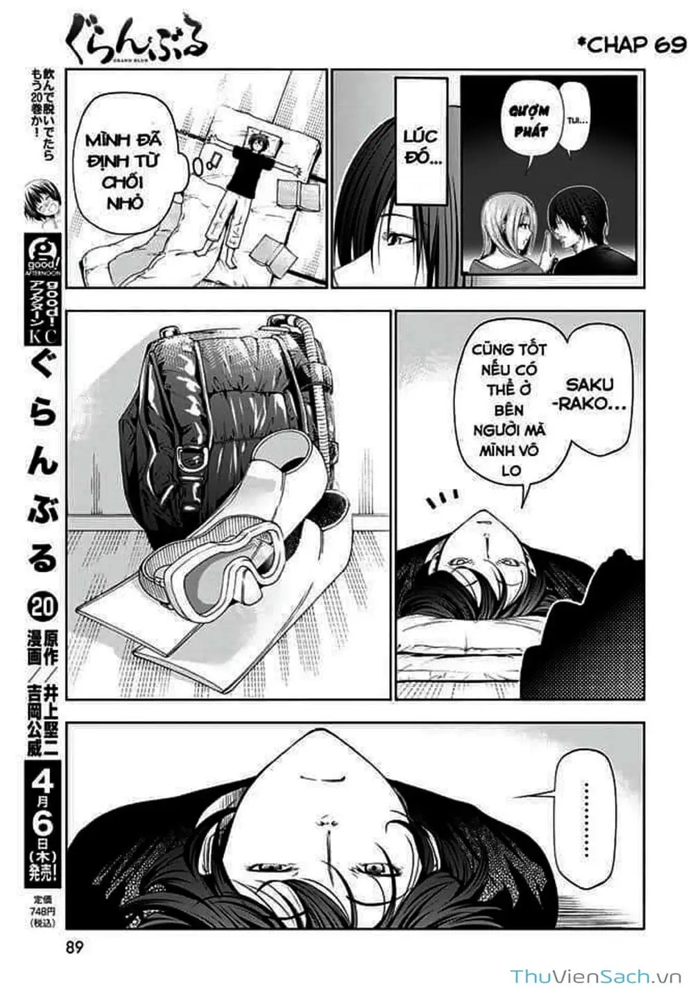 Truyện Tranh Cô Gái Thích Lặn - Grand Blue trang 3