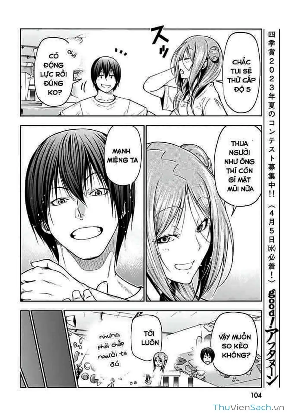 Truyện Tranh Cô Gái Thích Lặn - Grand Blue trang 3