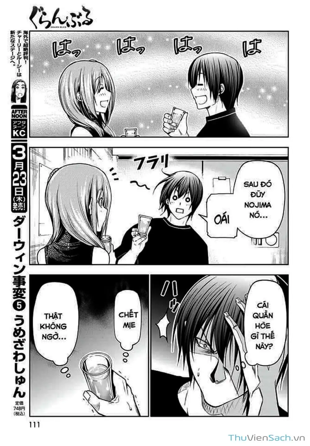 Truyện Tranh Cô Gái Thích Lặn - Grand Blue trang 3