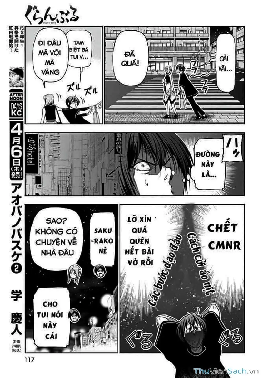 Truyện Tranh Cô Gái Thích Lặn - Grand Blue trang 3