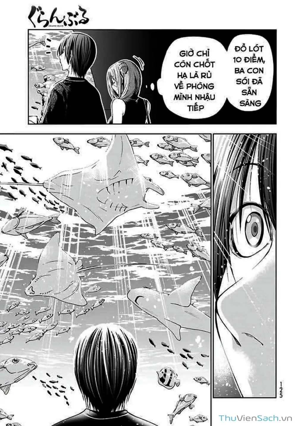 Truyện Tranh Cô Gái Thích Lặn - Grand Blue trang 3