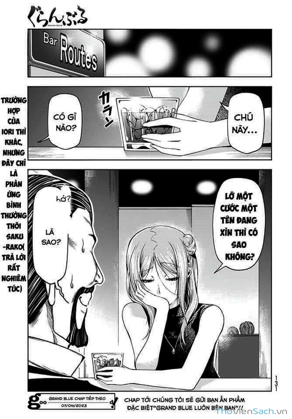 Truyện Tranh Cô Gái Thích Lặn - Grand Blue trang 3