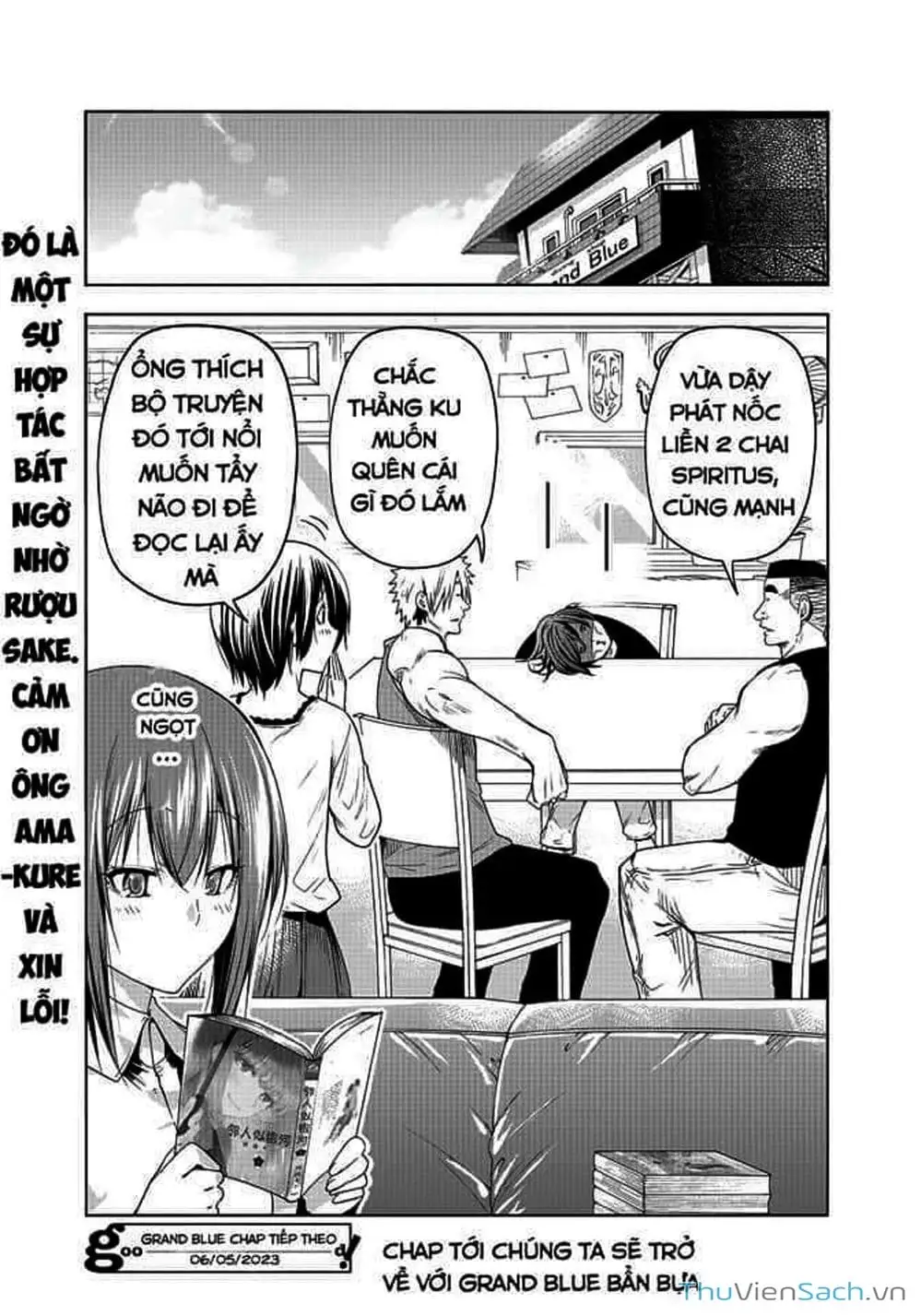 Truyện Tranh Cô Gái Thích Lặn - Grand Blue trang 3