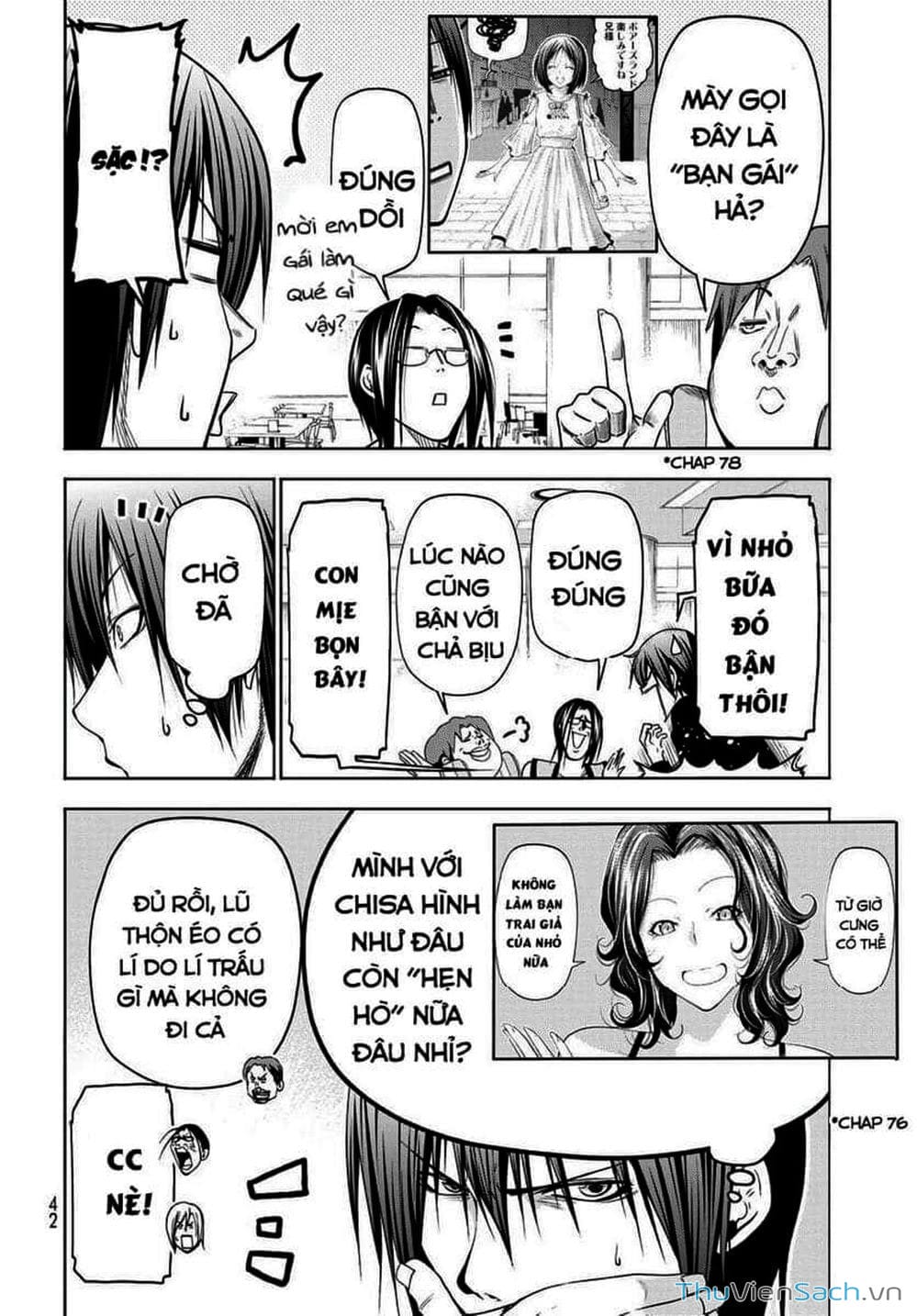 Truyện Tranh Cô Gái Thích Lặn - Grand Blue trang 3