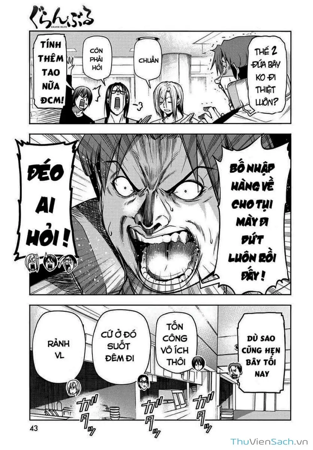 Truyện Tranh Cô Gái Thích Lặn - Grand Blue trang 3