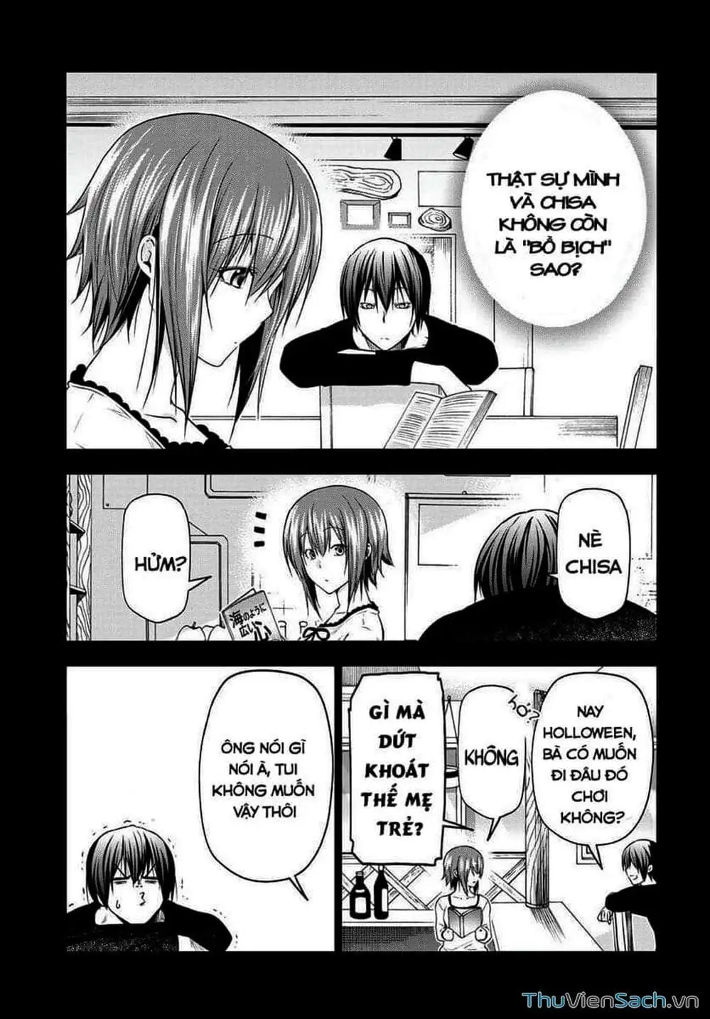 Truyện Tranh Cô Gái Thích Lặn - Grand Blue trang 3