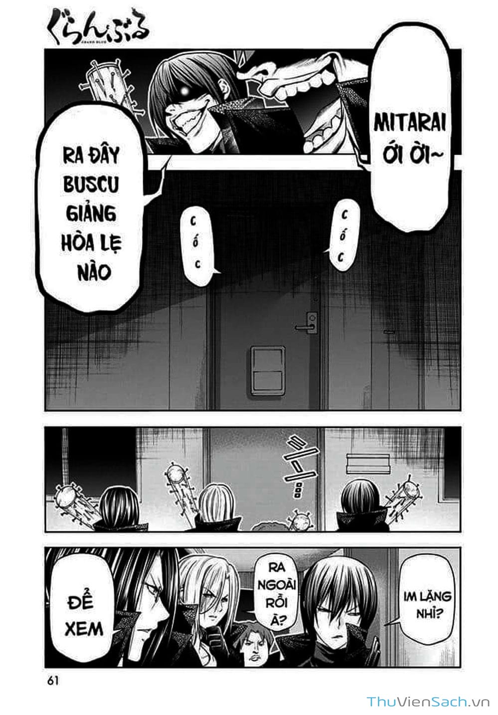 Truyện Tranh Cô Gái Thích Lặn - Grand Blue trang 3