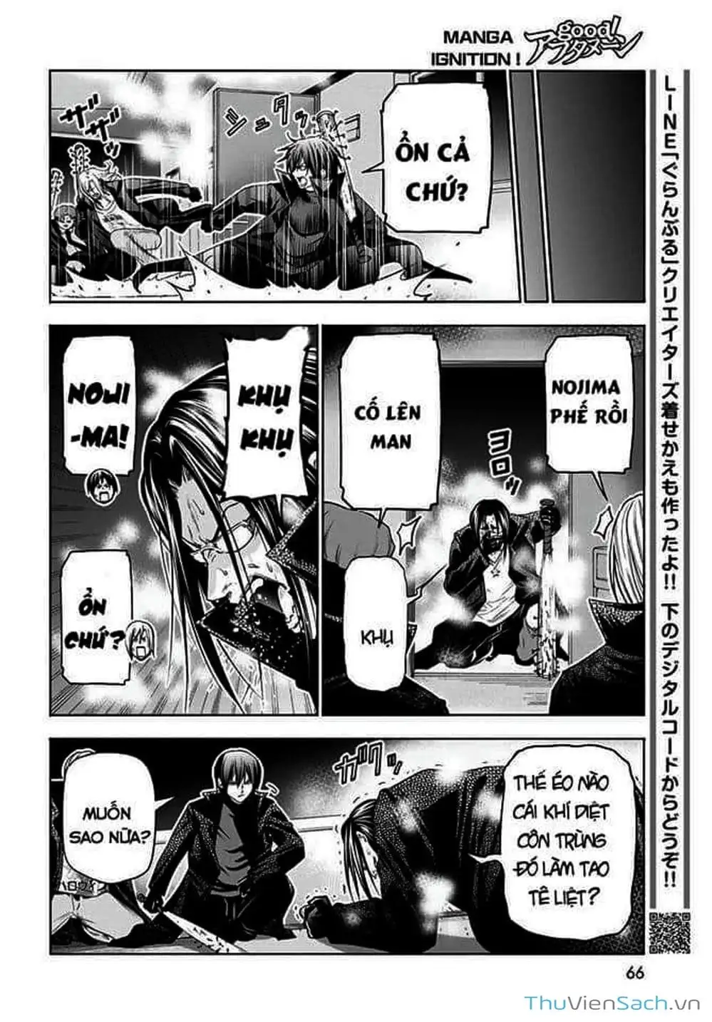 Truyện Tranh Cô Gái Thích Lặn - Grand Blue trang 3