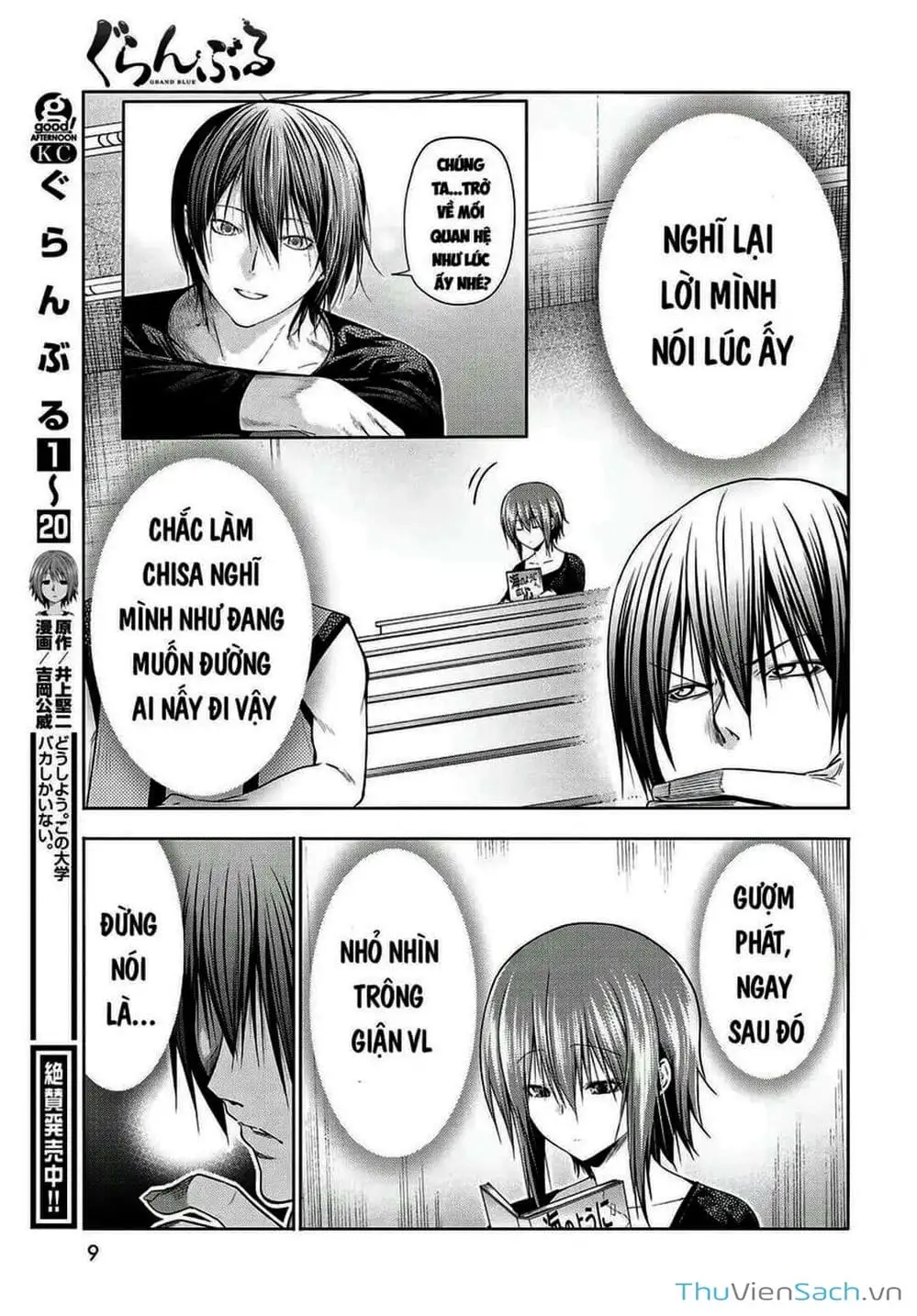 Truyện Tranh Cô Gái Thích Lặn - Grand Blue trang 3