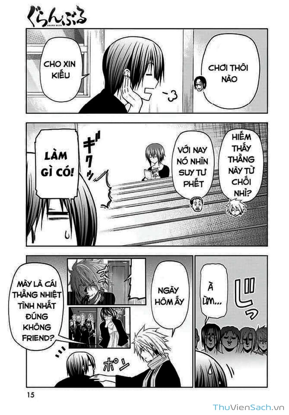 Truyện Tranh Cô Gái Thích Lặn - Grand Blue trang 3