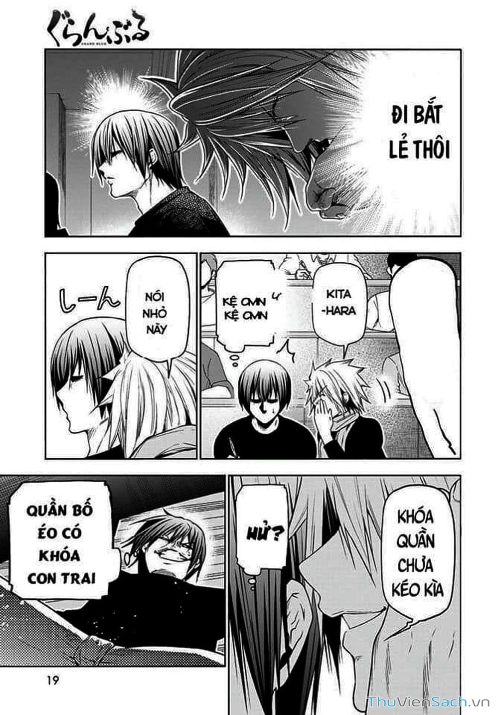 Truyện Tranh Cô Gái Thích Lặn - Grand Blue trang 3