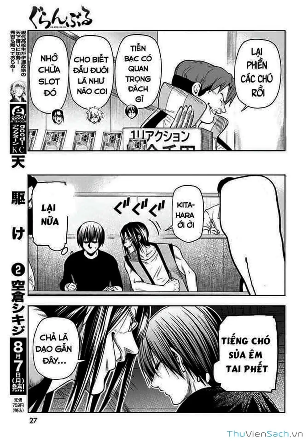 Truyện Tranh Cô Gái Thích Lặn - Grand Blue trang 3