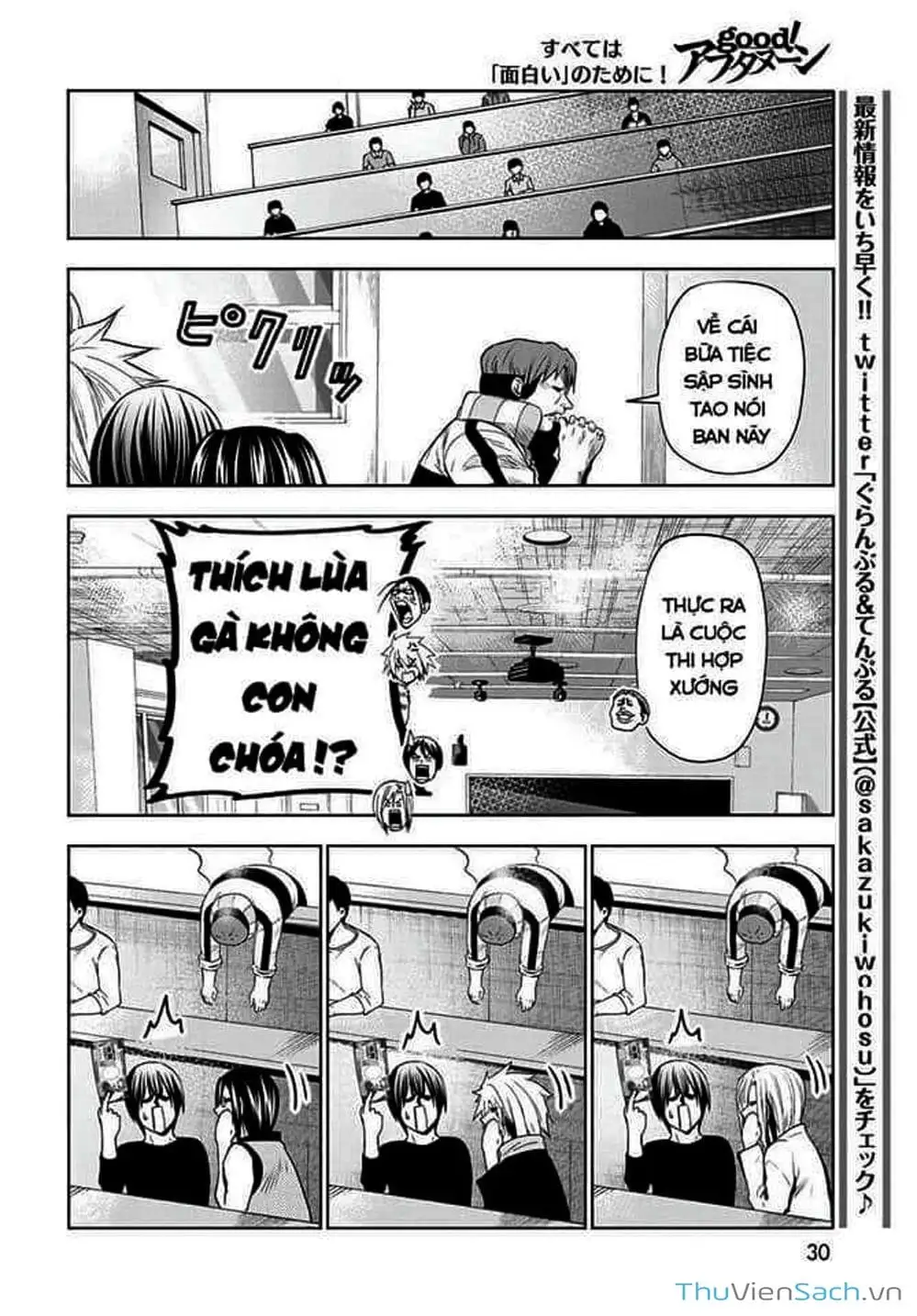 Truyện Tranh Cô Gái Thích Lặn - Grand Blue trang 3