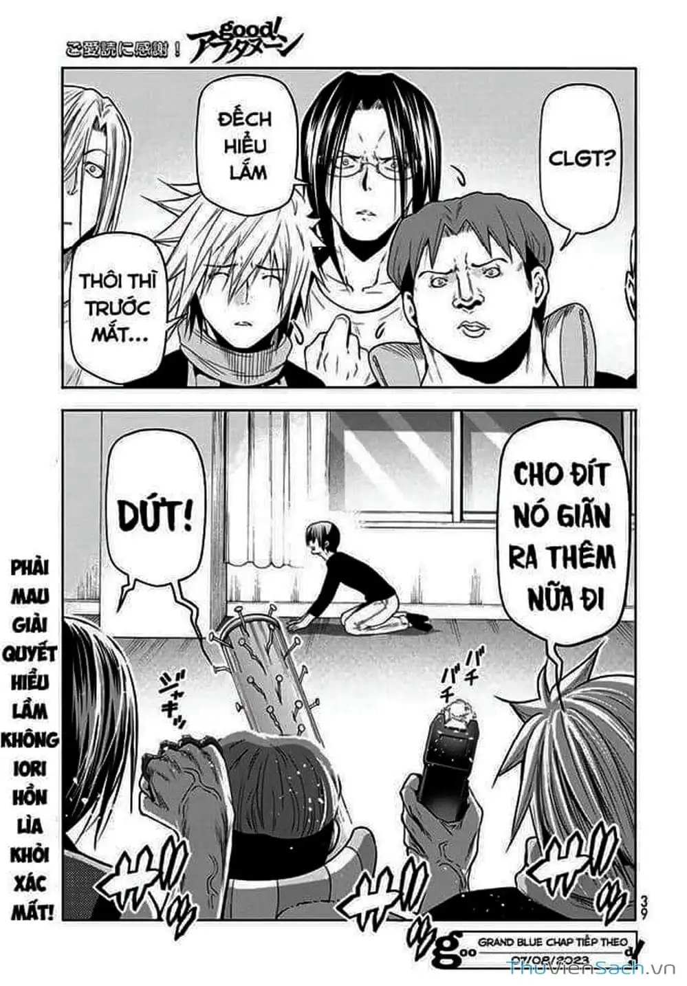Truyện Tranh Cô Gái Thích Lặn - Grand Blue trang 3