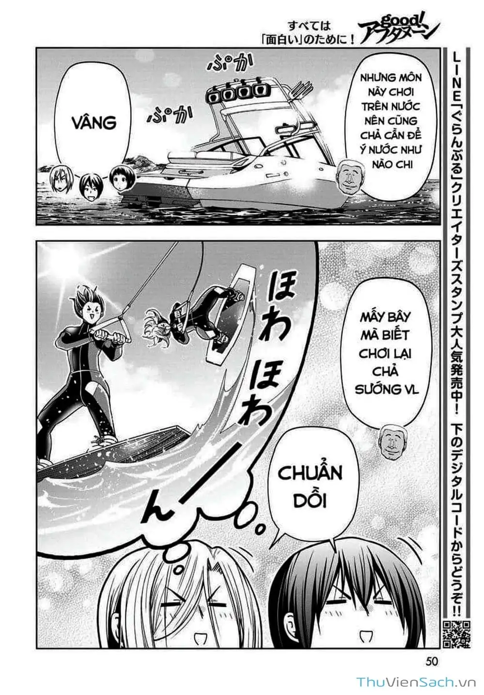 Truyện Tranh Cô Gái Thích Lặn - Grand Blue trang 3