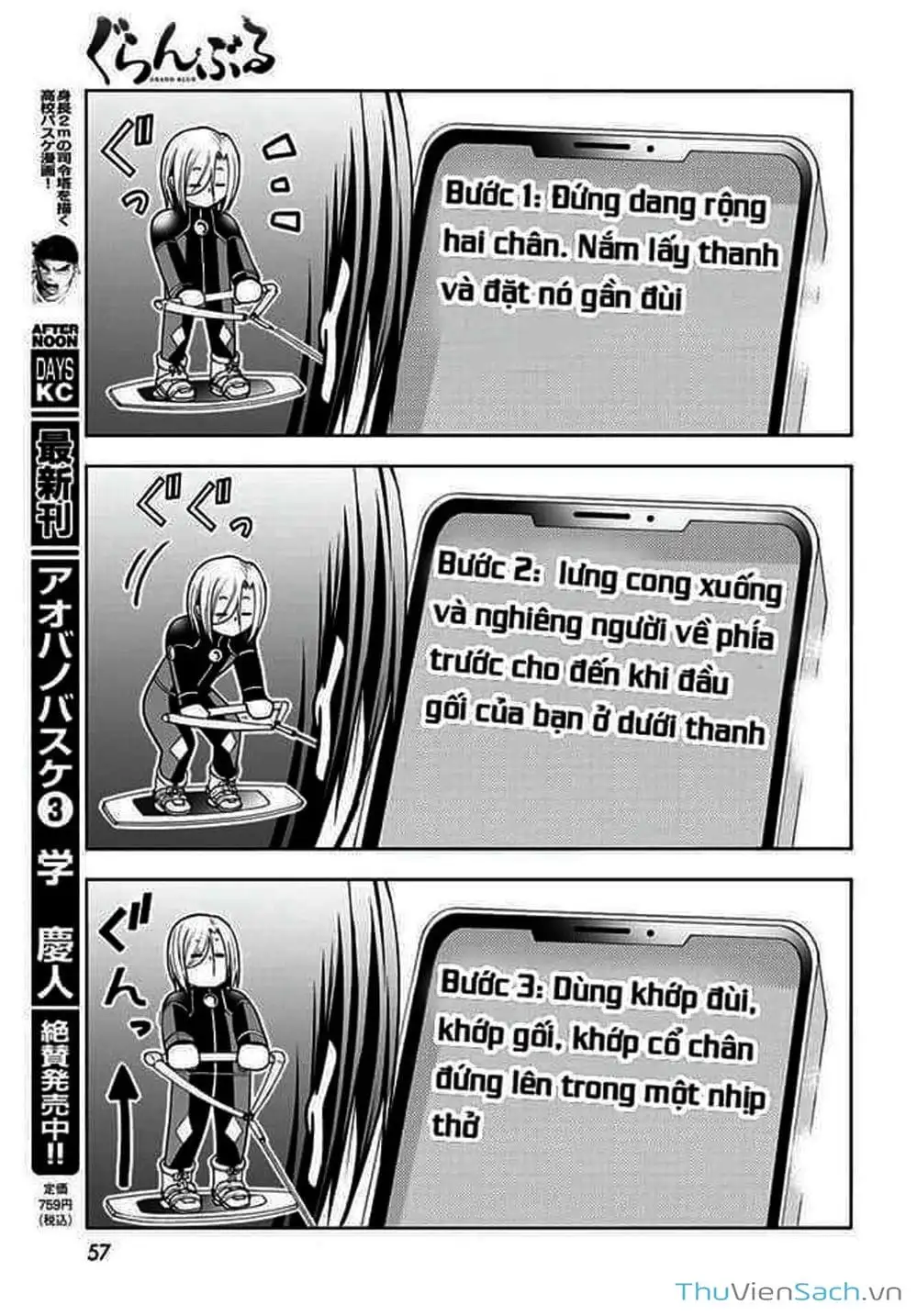 Truyện Tranh Cô Gái Thích Lặn - Grand Blue trang 3