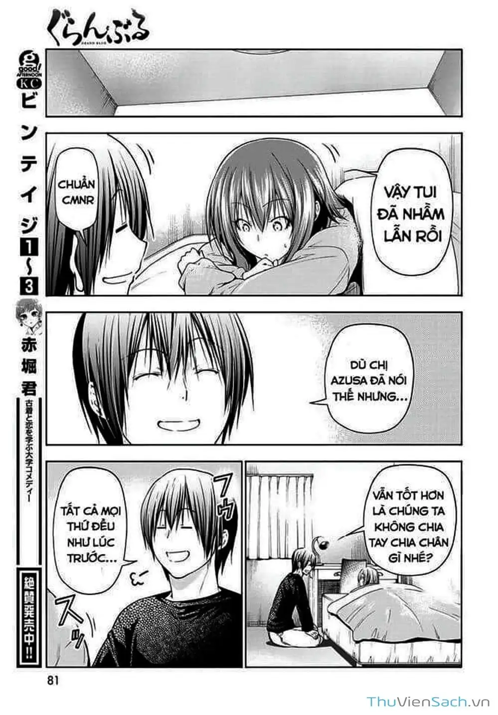 Truyện Tranh Cô Gái Thích Lặn - Grand Blue trang 3