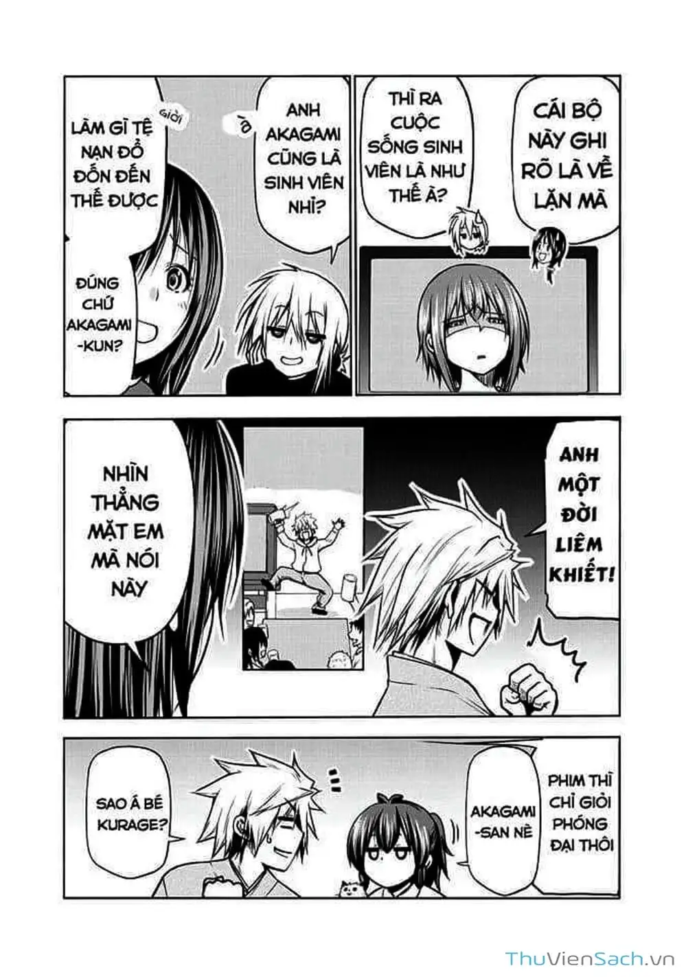 Truyện Tranh Cô Gái Thích Lặn - Grand Blue trang 3