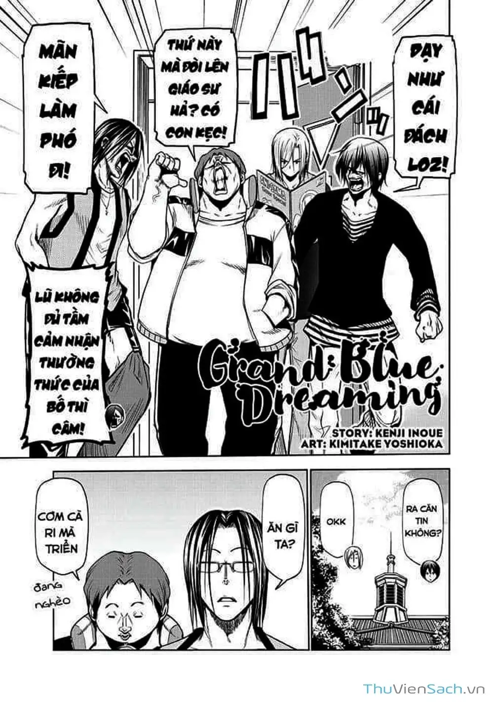 Truyện Tranh Cô Gái Thích Lặn - Grand Blue trang 3