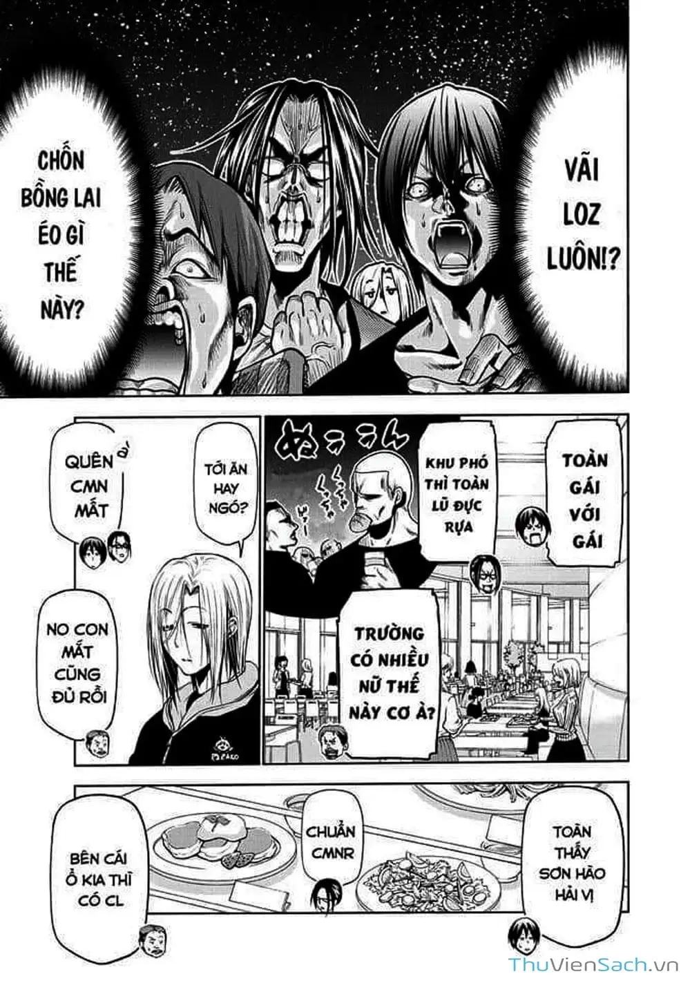 Truyện Tranh Cô Gái Thích Lặn - Grand Blue trang 3