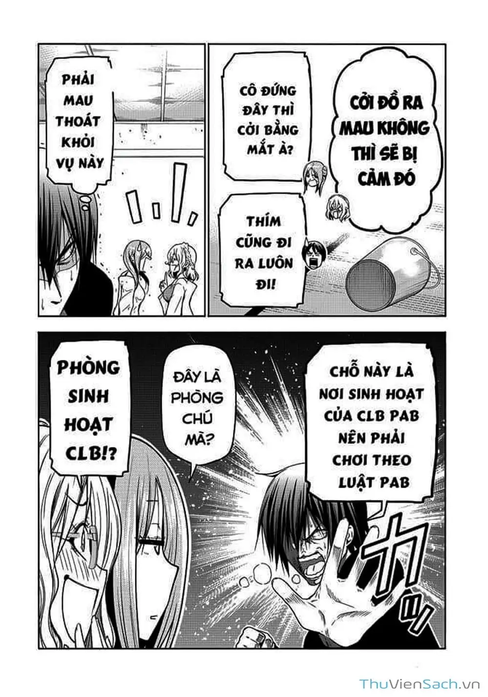 Truyện Tranh Cô Gái Thích Lặn - Grand Blue trang 3