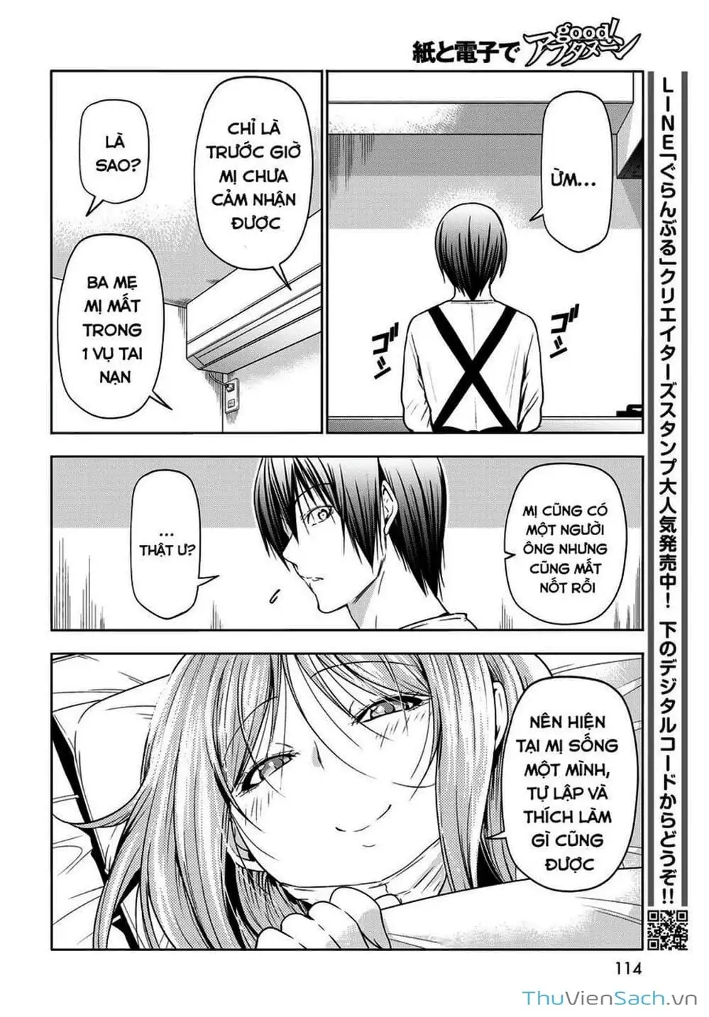 Truyện Tranh Cô Gái Thích Lặn - Grand Blue trang 3