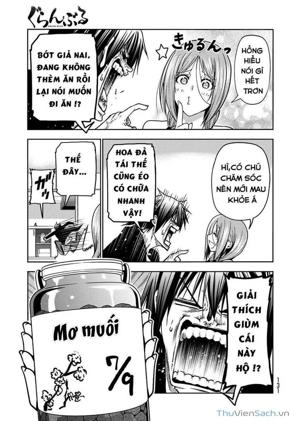 Truyện Tranh Cô Gái Thích Lặn - Grand Blue trang 3