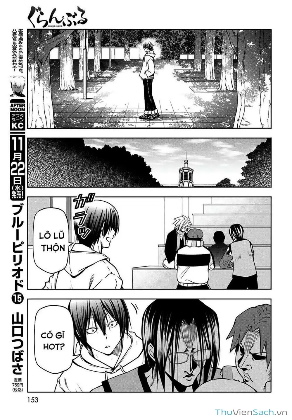 Truyện Tranh Cô Gái Thích Lặn - Grand Blue trang 3