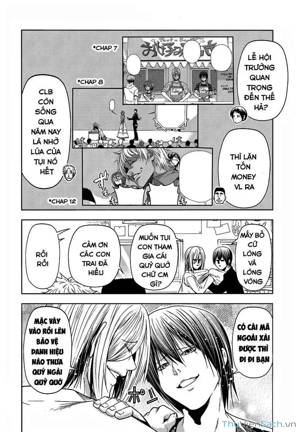 Truyện Tranh Cô Gái Thích Lặn - Grand Blue trang 3