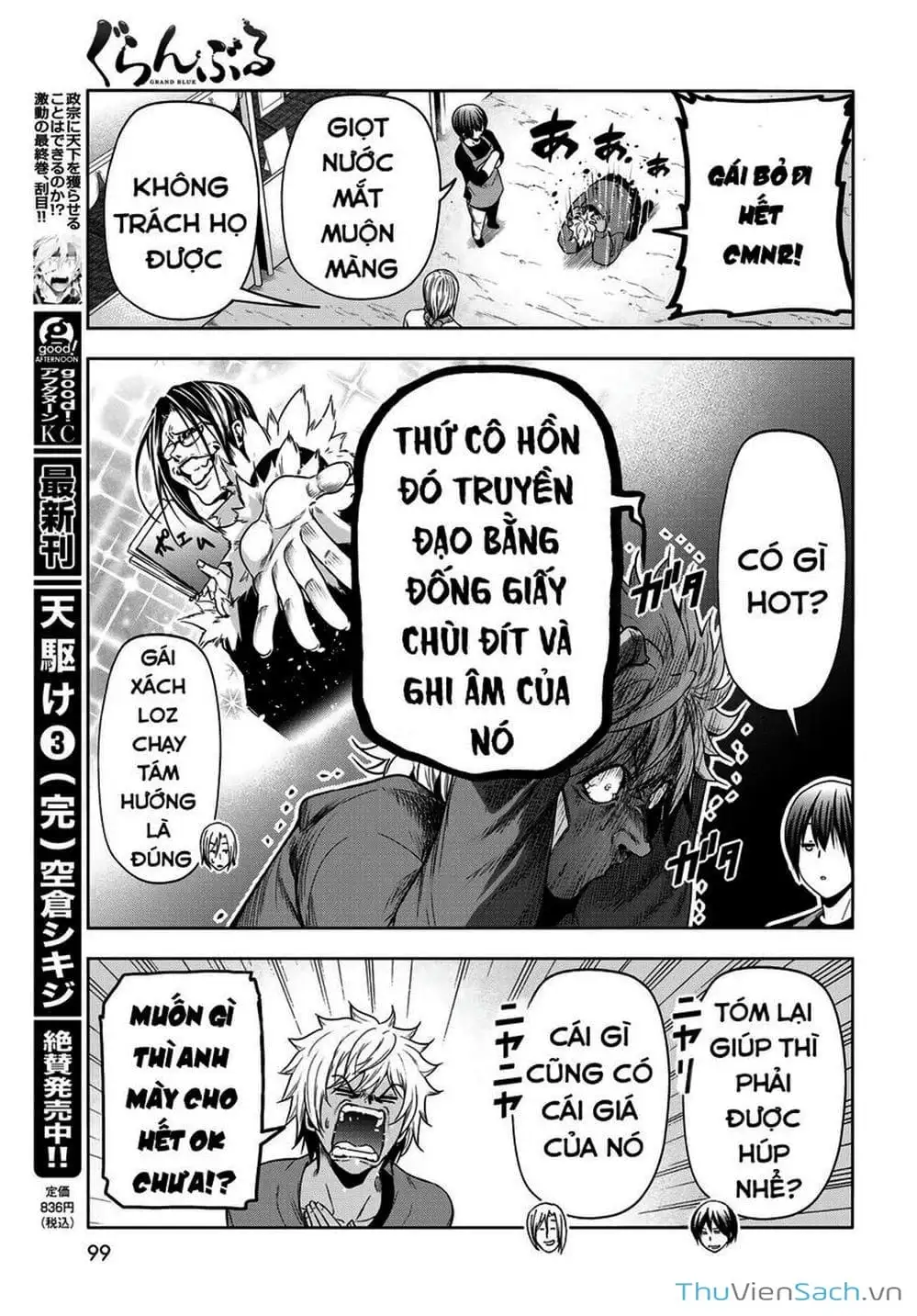 Truyện Tranh Cô Gái Thích Lặn - Grand Blue trang 3