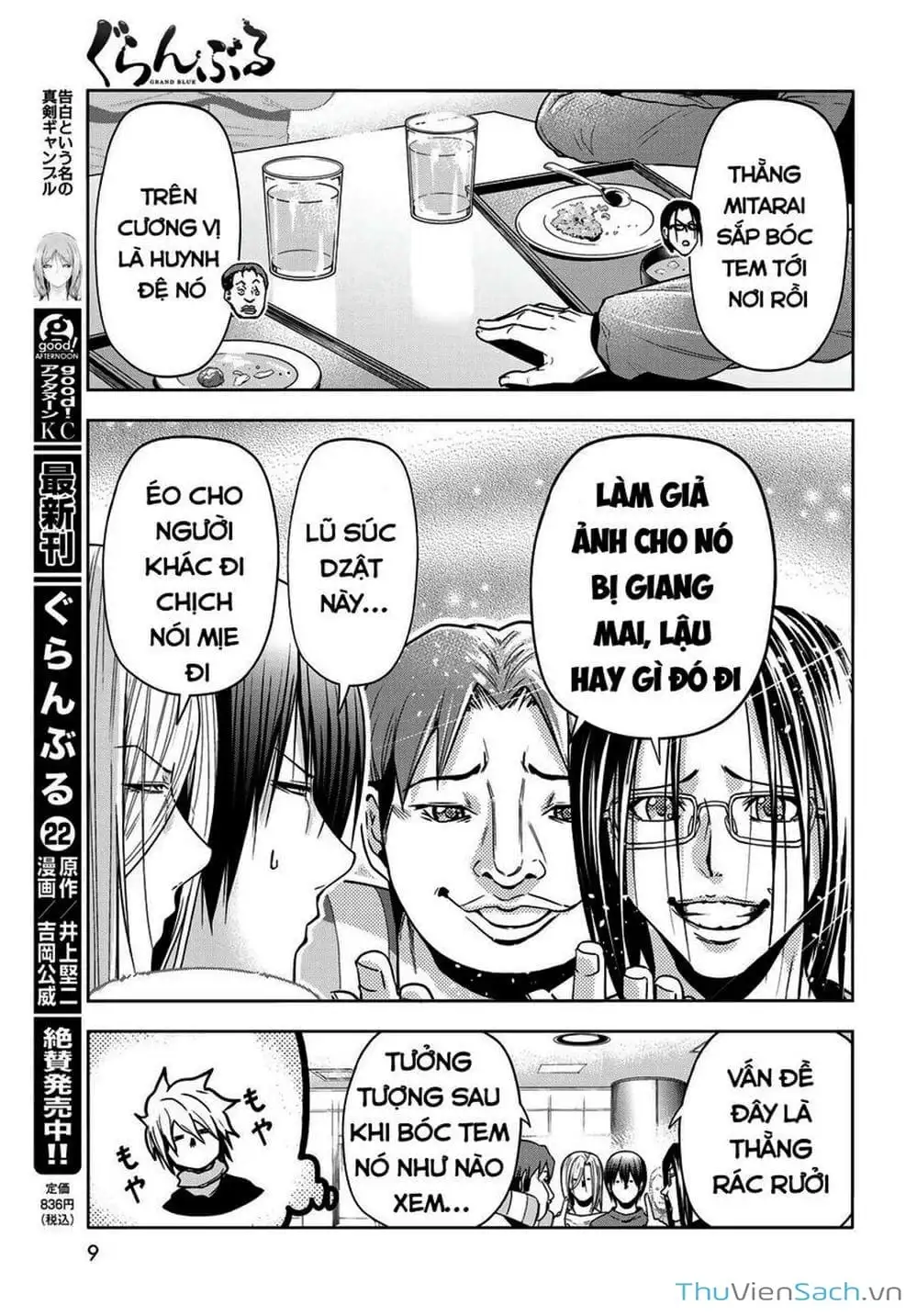 Truyện Tranh Cô Gái Thích Lặn - Grand Blue trang 3