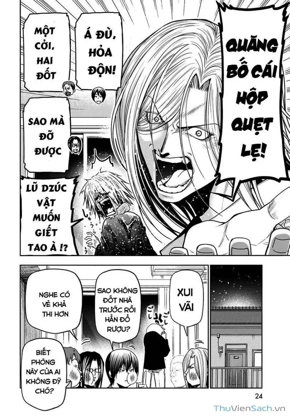 Truyện Tranh Cô Gái Thích Lặn - Grand Blue trang 3