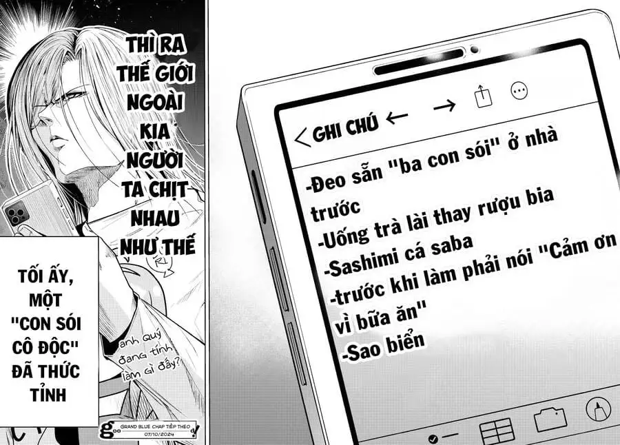 Truyện Tranh Cô Gái Thích Lặn - Grand Blue trang 3