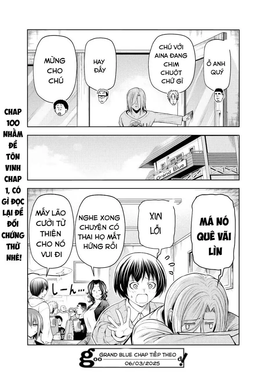 Truyện Tranh Cô Gái Thích Lặn - Grand Blue trang 3