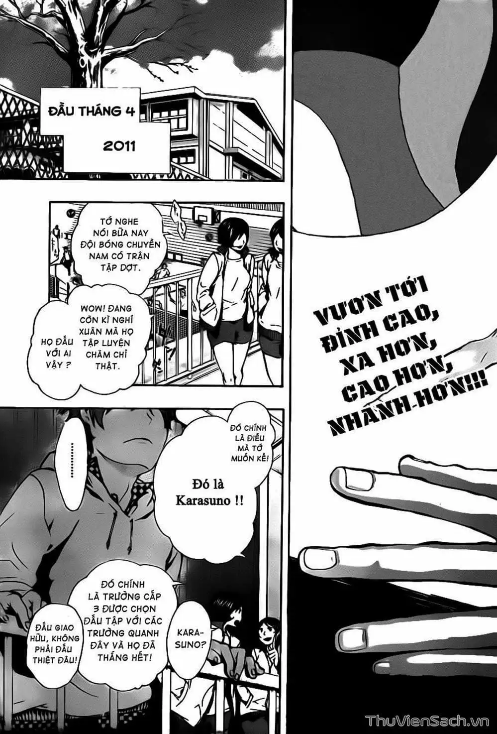 Truyện Tranh Vua Bóng Chuyền Haikyuu trang 6