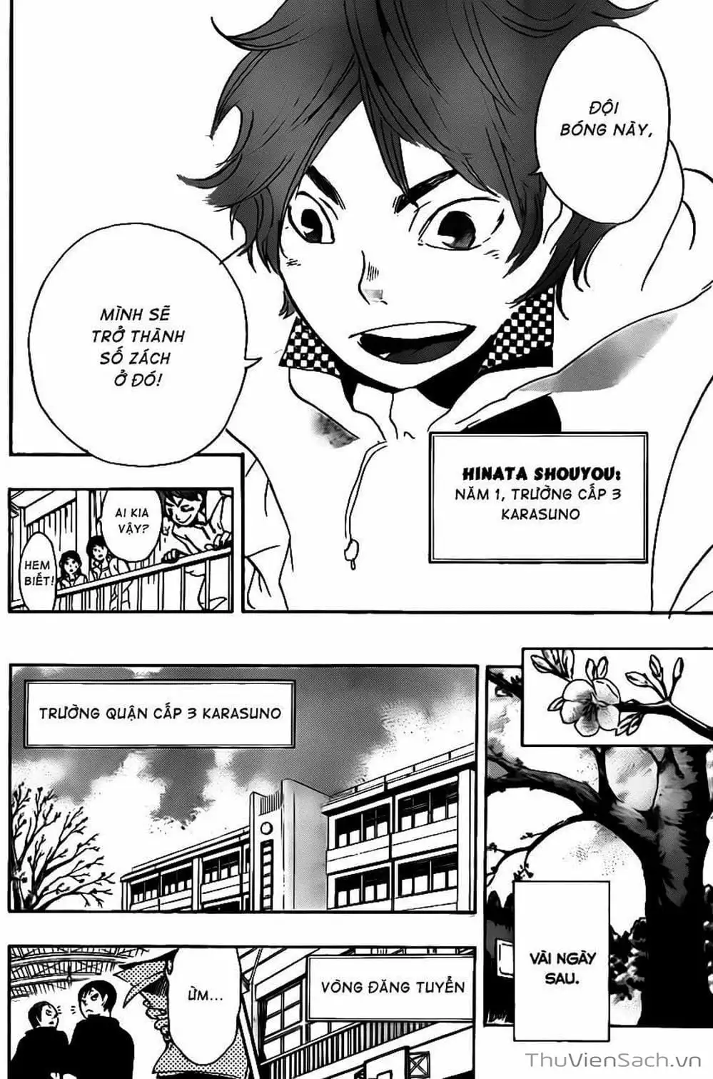 Truyện Tranh Vua Bóng Chuyền Haikyuu trang 6