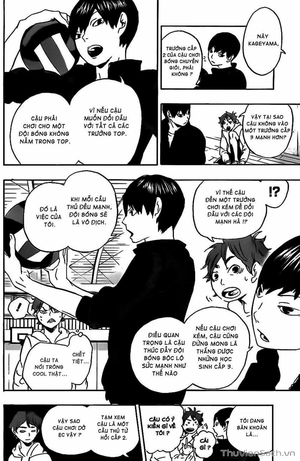 Truyện Tranh Vua Bóng Chuyền Haikyuu trang 6