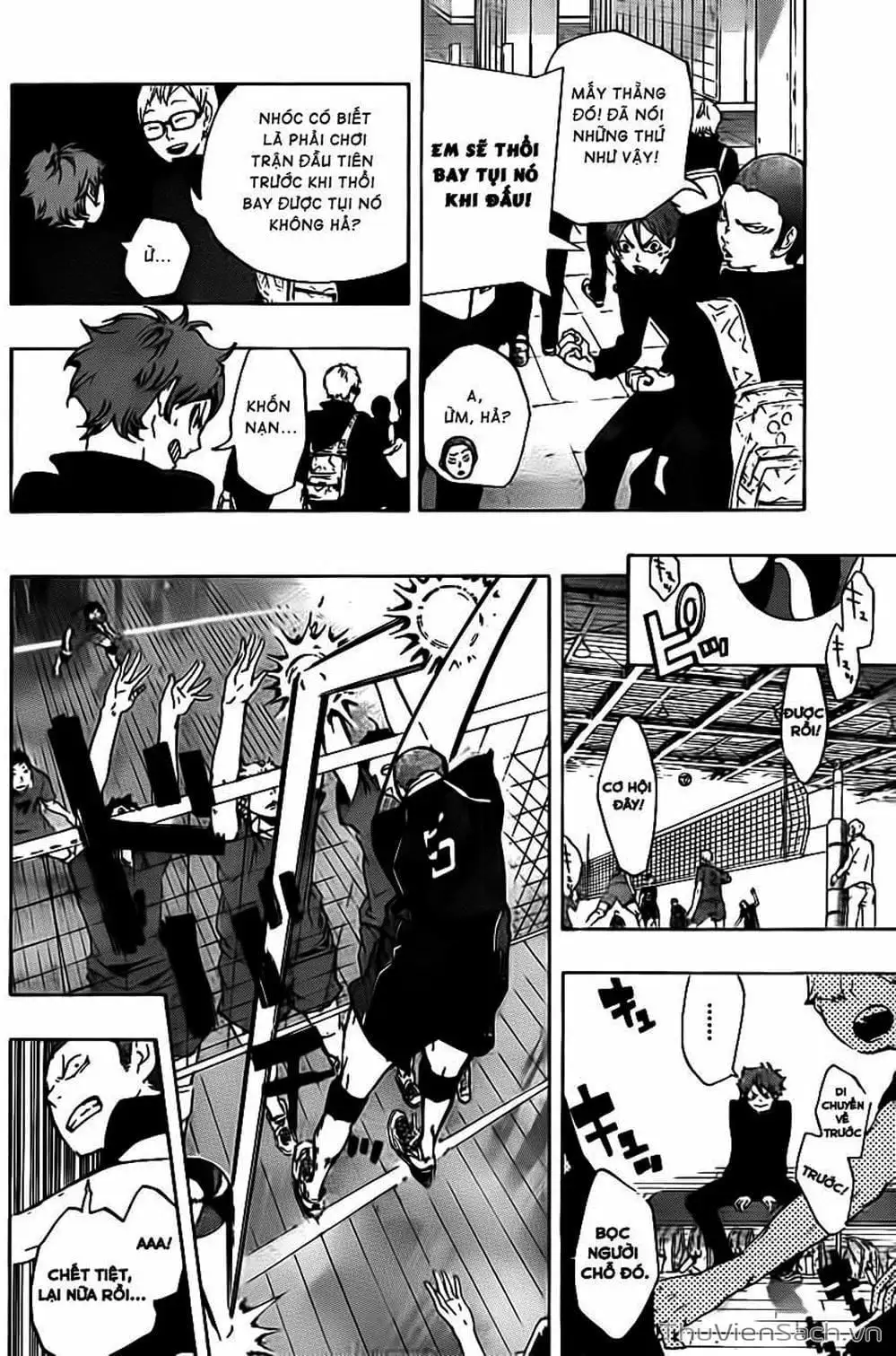 Truyện Tranh Vua Bóng Chuyền Haikyuu trang 6