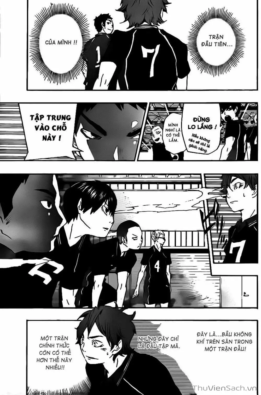 Truyện Tranh Vua Bóng Chuyền Haikyuu trang 6