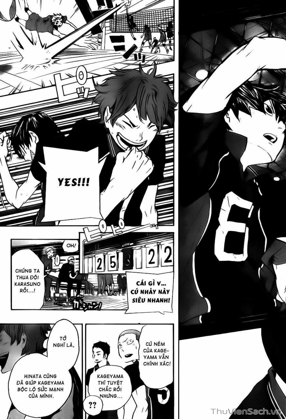 Truyện Tranh Vua Bóng Chuyền Haikyuu trang 6