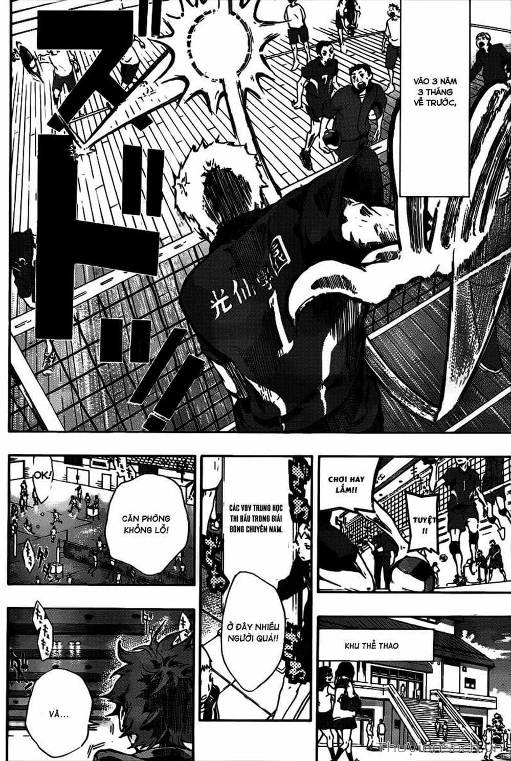 Truyện Tranh Vua Bóng Chuyền Haikyuu trang 6