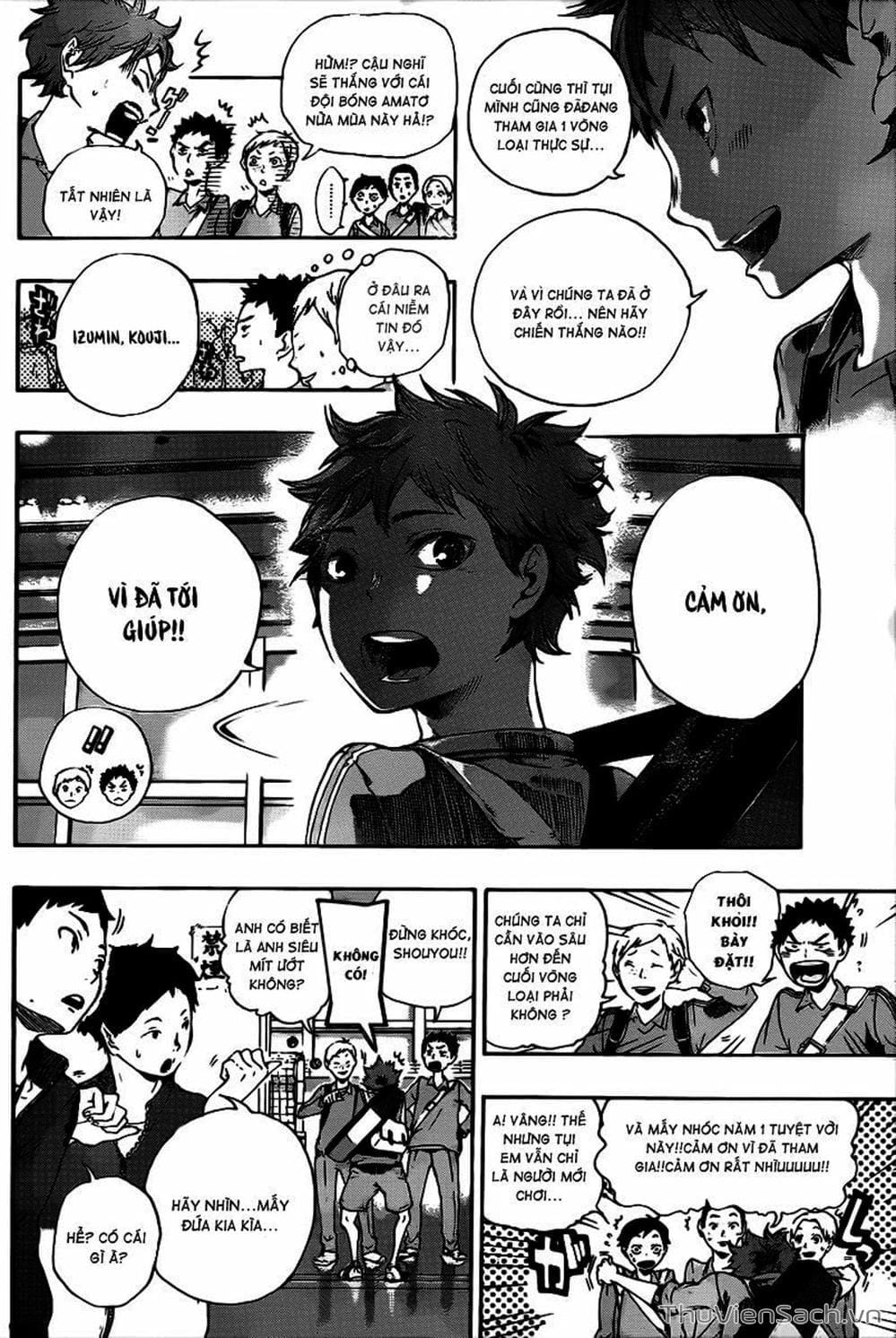Truyện Tranh Vua Bóng Chuyền Haikyuu trang 6