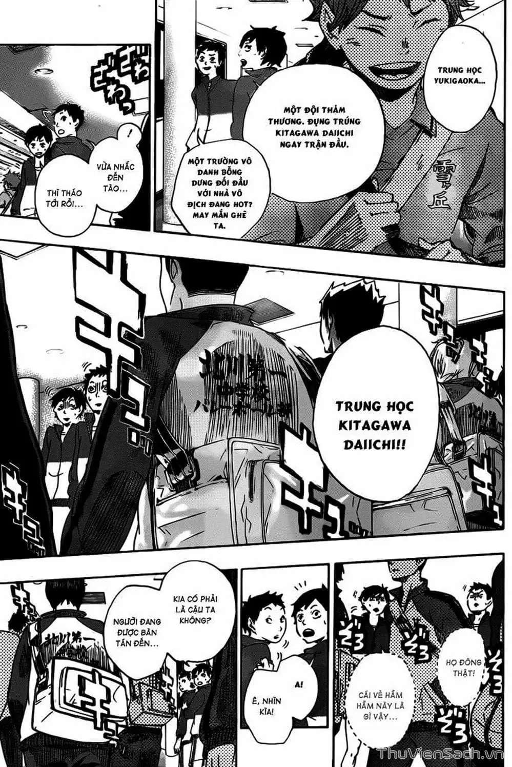 Truyện Tranh Vua Bóng Chuyền Haikyuu trang 6